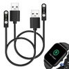 smaate Smart Watch Charger Cables Compatible with Nerunsa P66D 1.85”