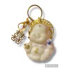 Hesstian Luxury keychain in 3D Buddha of prosperity and wealth.