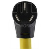 AC WORKS RV/EV 14-50R 50-Amp Adapter (3-Prong 50A Range Outlet