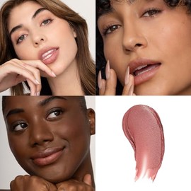 Poppy & Pout- Tinte de labios totalmente natural, tubo de cartón, relleno a mano, cera de abejas, vitamina E, aceite de coco, libre de crueldad animal, Al