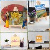 2 Set Canvas and Easel Set, Mini Canvas and Easel,