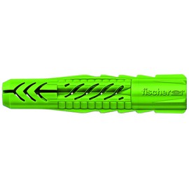 fischer UX Green Universal Plug 12 x 70, 18 Pieces, 524858