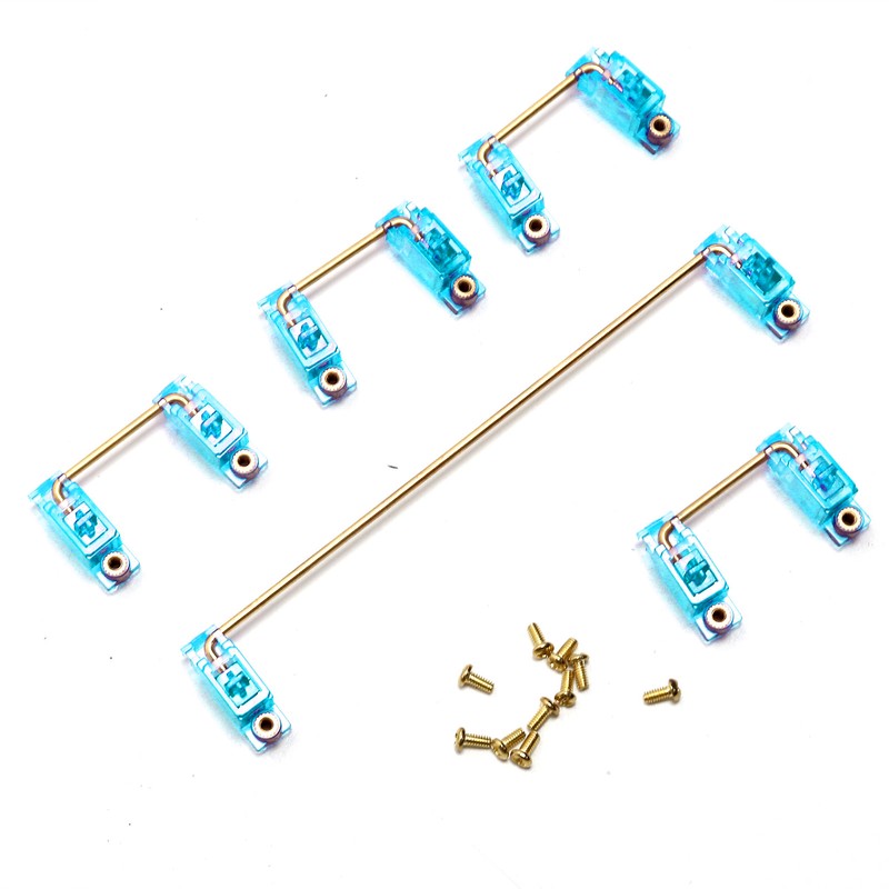 Mechanical Keyboard Stabilizer with GoldPlated Screws Computer Accessory for DIY