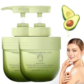 Crema Reafirmante De Colágeno De Lujo Divglow(2 Frascos) Loción Corporal Hidratante Reafirmante De Colágeno Que Levanta, Reafirma Y Tonifica Para Una 