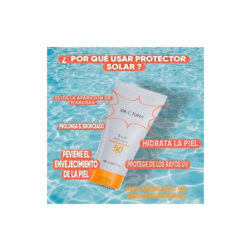 farmasi Dr. C. Tuna Sun Body Lotion SPF 50, 150