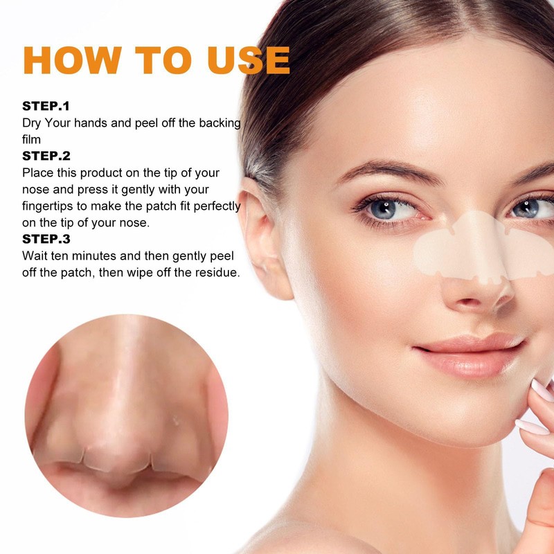 Grospe Blackhead Removal Nose Patch,Deep Cleansing Pore Strips,Instant Pore Unclogging,Deep