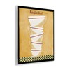Stupell Industries Stacked Mug Collection Wall Plaque Art Design by