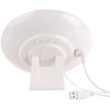 Monsterzeug Radio Alarm Clock, White, Light Alarm Clock Sunrise with