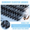 Lash Clusters C D Curl 240 Pcs Individual Lashes 10D/20D/30D/40D/50D