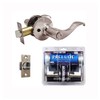 Prelude Privacy by Constructor Lever Door Lock Set Handle Satin