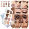 8 Colour Eyeshadow Palette - Waterproof & Sweatproof, Highly Pigmented