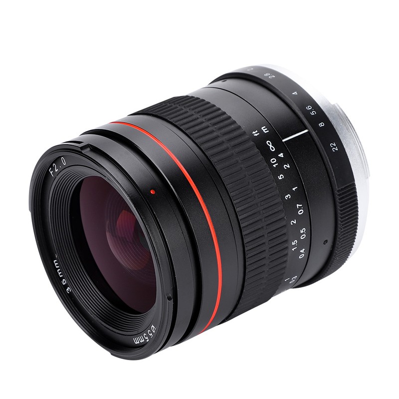 35mm F2 Large Aperture Manual Focus Full Frame Prime Lens