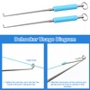 2 Pack Stainless Steel Fishing Hook Remover - Safe &
