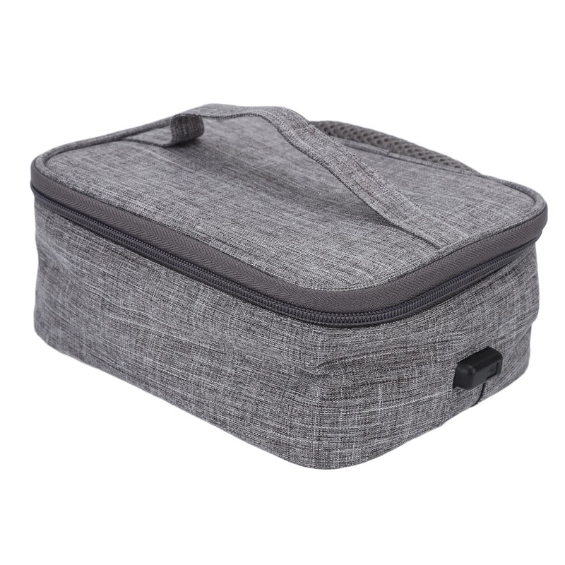USB Heated Lunch Box Large Capacity Waterproof Oxford Cloth Lightweight