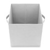 Casafield Set of 12 Collapsible Fabric Cube Storage Bins, White