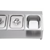 TITIDU Stainless Spice Rack, Seasoning Organizer Sauce Ingredients Fruits Holder