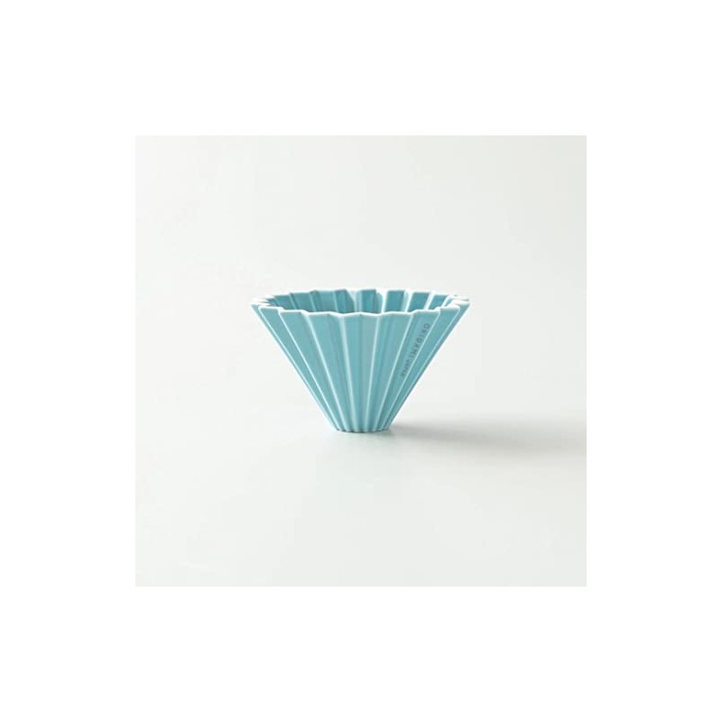 k-ai origami Origami Dripper, Small, Turquoise, *Dripper Holder Sold Separately