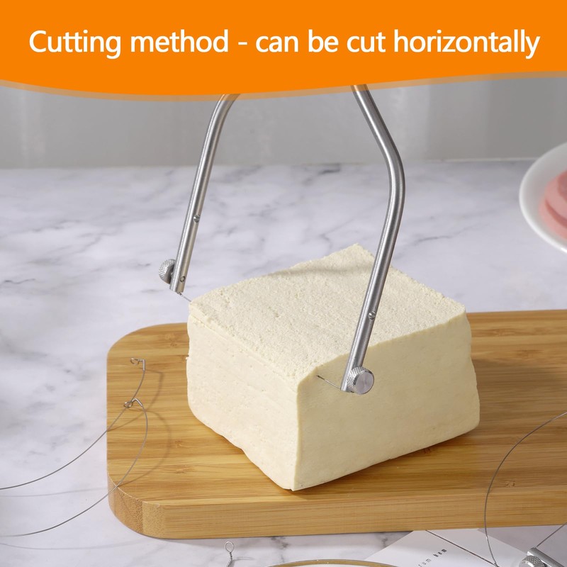 Xinglinsaiter Cheese Slicer & Cheese Cutter Stainless Steel Cheese Slicers