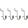 Hikari PBAF11 Punching Board Hooks, A Cap, Black, Set of