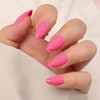 Artquee Hot Pink Almond Press on Nails Short Fake Nails