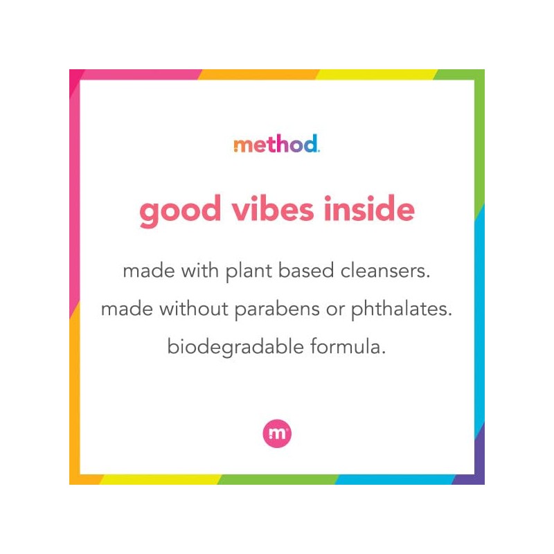 Method Body Wash Variety, 1 Daily Zen, 1 Pure Peace,
