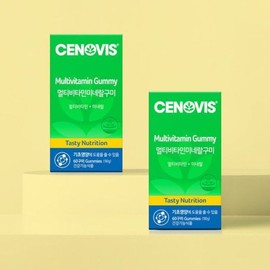 Synovis 갤러리아 멀티비타민 미네랄 구미 60구미 2개 120일분 Galleria Multivitamin Mineral Gummies 60 Gummies 2 Packs 120 Days Supply