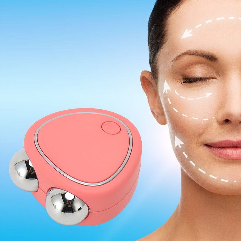 Microcurrent Facial Toning Device Reduce Fine Lines Portable Electric Microcurrent