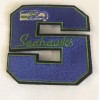 Seattle Seahawks Vintage embroidered iron on patch 3" x 3"