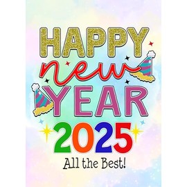 Happy New Year Greeting Card (2025)