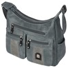 EAAKIE Women's Shoulder Bag, Handbag, Shoulder Bag with Leather Look