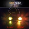 S.fields.inc Cowl Turn Signal Side Marker LED Recessed Bike 2