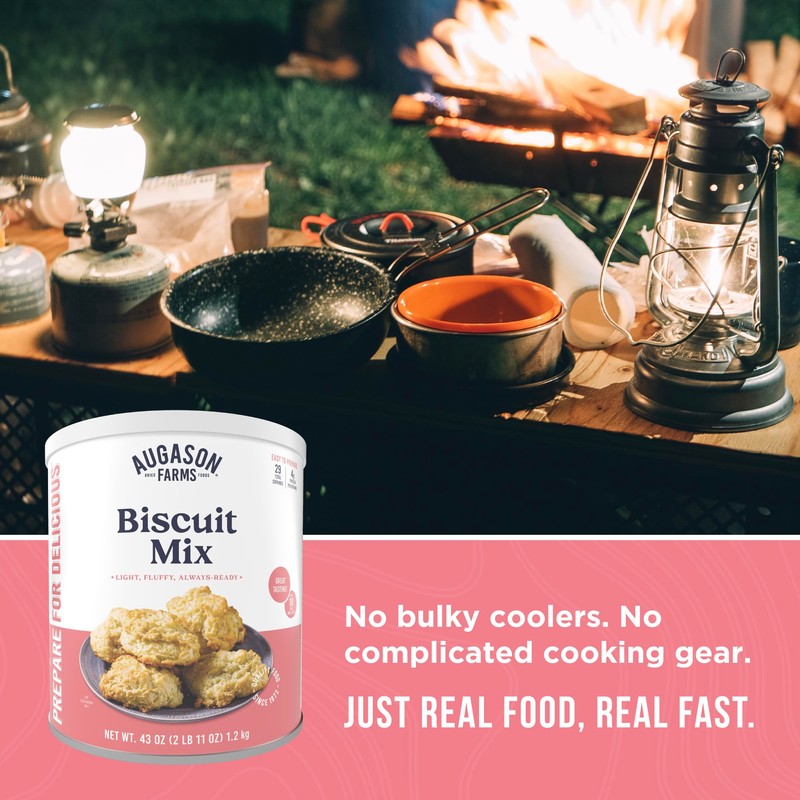 Buttermilk Biscuit Mix Can Emergency Food Supply, 29 Servings, 10