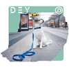 DEY - Premium Nylon Dog Collar, Reflective, Adjustable, for Small
