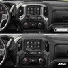 RT-TCZ for Silverado Dash Navigation Panel Trim Cover Compatible with