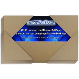 Chipboard - 80 Sheets 3x5 Inch 60pt Heavy Duty Kraft Paper Board, Packaging Inserts, Journals, and Cards