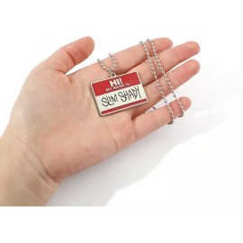 Jextech Collar Del Rapero Eminem My Name Is Slim Shady Metal