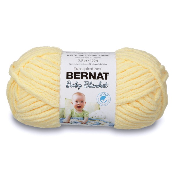 Bernat Baby Blanket Yarn, 3.5 oz, Gauge 6 Super Bulky,