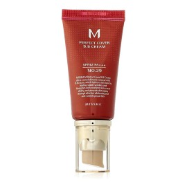 Crema Base Missha Perfect Cover No 29 Caramelo Beige - 50 Ml - Beige