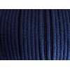 5 m Cotton Cord 5 mm Dark Blue/Navy