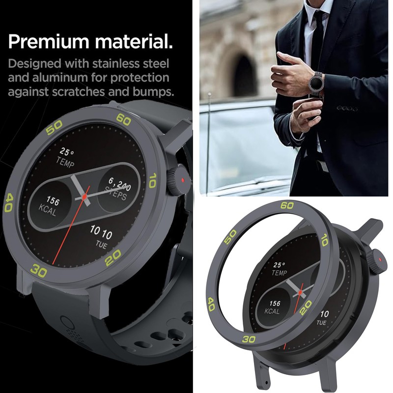 Lamshaw for CMF Watch Pro 2 Bezel Ring, Reinforced Metal