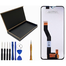 SECRETIGER LCD Screen Display Touch Digitizer Assembly Replacement for AT&T Motivate Max LCD Screen U668AA/Cricket Ovation 3 LCD Screen U668AC 6.82"