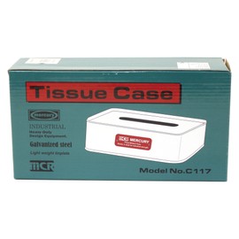 Keystone Mercury Tinplate Tissue Box Red MEBUTBRD [Authorized Dealer Item]