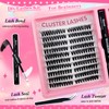 200 Pieces DIY Eyelash Extensions Set, 8-16 mm, Mixed Fluffy