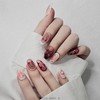 [M;H #] Cherry Balm handmade nail tips - Enter Owen