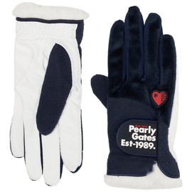 [パーリーゲイツ] ユニセックス グローブ (New Historyロゴ柄) / ゴルフ 防寒 / 053-5185101 120_ネイビー L (23~24cm)
