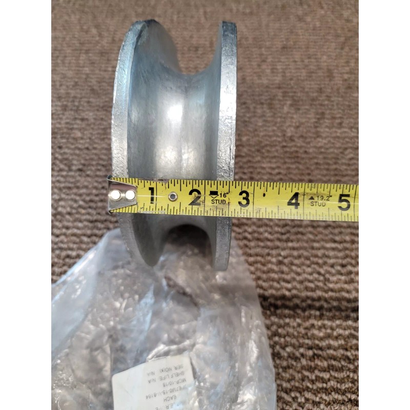 Crosby 2 Crosby Wire Rope Cable Thimble Snatch Block Hoist