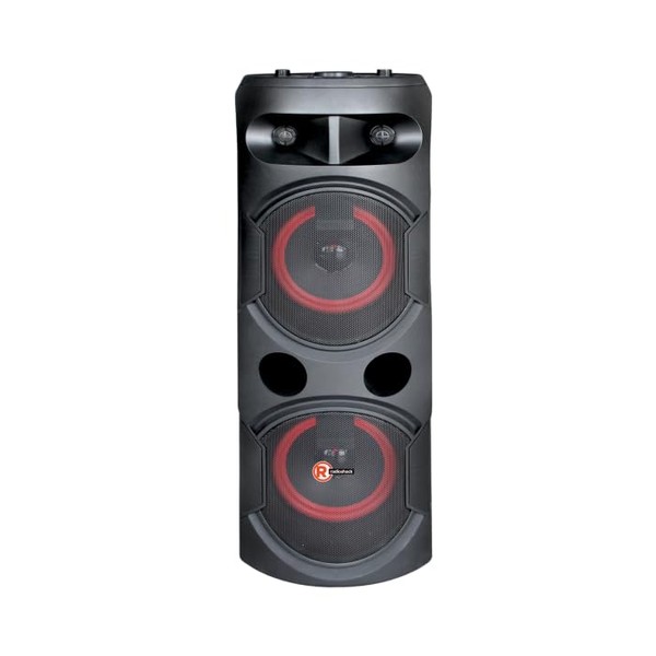 RadioShack Dual 6.5-inch Speaker with Led Lights and Type-C Cable