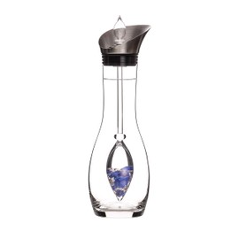 VitaJuwel Era BALANCE | Crystal Water Decanter with Sodalite, Chalcedony & Clear Quartz