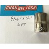 CHANNELLOCK 9/16" x 1/4" DR STANDARD SOCKET 6 Point Free