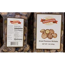 Supremo Italiano Dried Premium Shiitake 16oz - 454gr